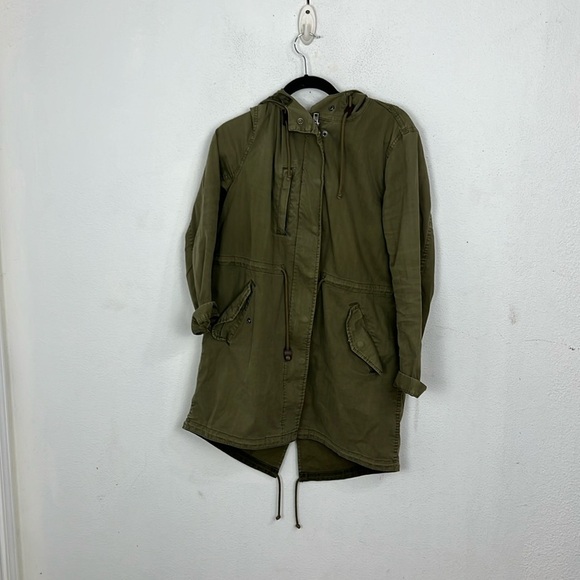 Madewell Tilden Military jacket army olive green M - Picture 3 of 10